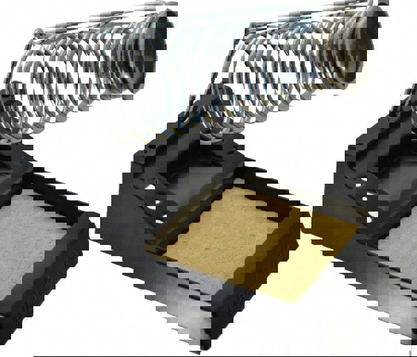 Soldering Iron Coil-Type Stand with Metal Tray & Sponge for Most Small & Medium-Duty Iron: Use with W60P WP Series